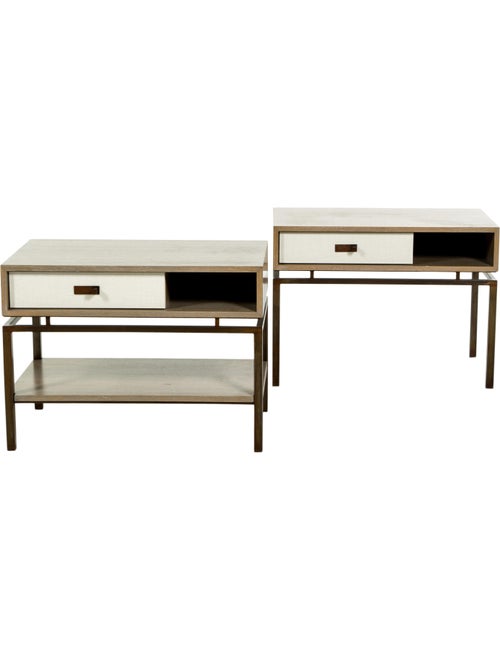 Cliff Young Pair Of Signature Anna Nightstands Furniture