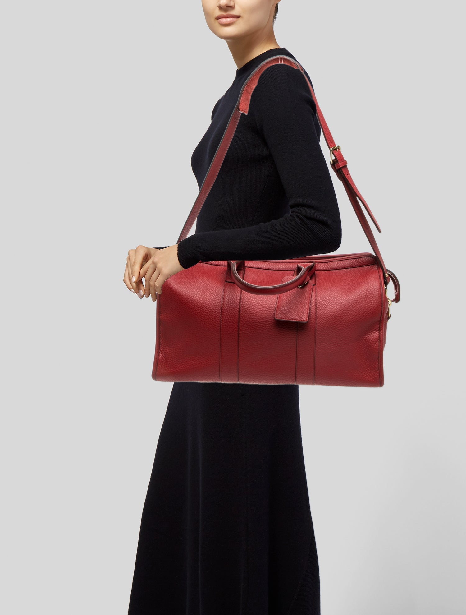 Frank Clegg Leather Weekender Bag