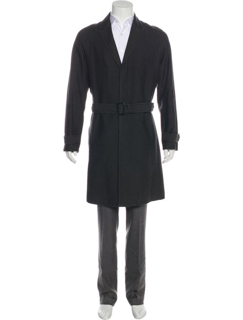Cloak Wool-Blend Overcoat grey