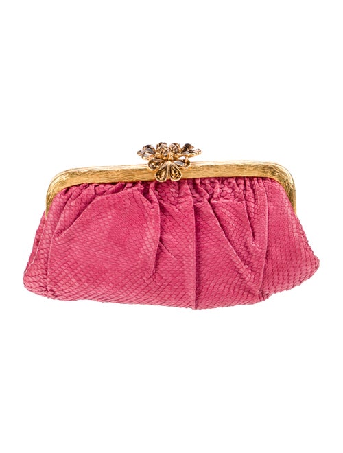 Clara Kasavina Python Evening Bag