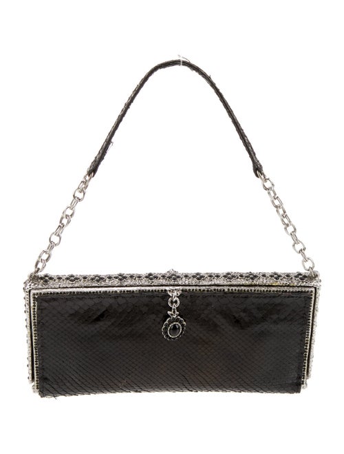 Clara Kasavina Snakeskin Top Handle Bag