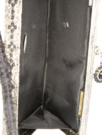 Clara Kasavina Snakeskin Top Handle Bag