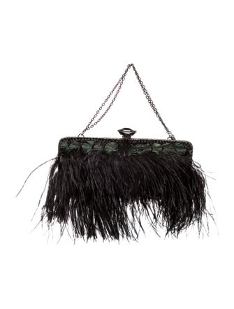 Clara Kasavina Suede Evening Bag