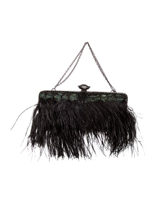 Clara Kasavina Suede Evening Bag