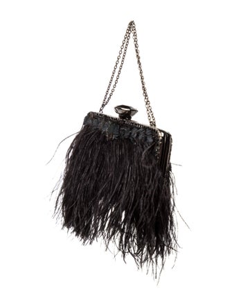 Clara Kasavina Suede Evening Bag