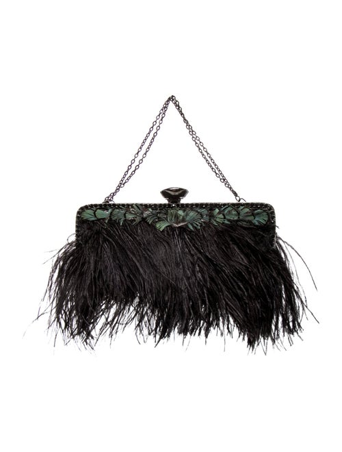 Clara Kasavina Suede Evening Bag