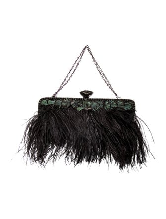 Clara Kasavina Suede Evening Bag
