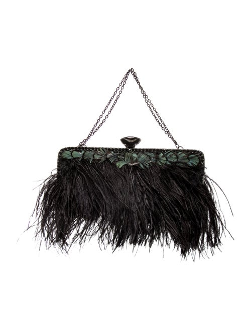 Clara Kasavina Suede Evening Bag