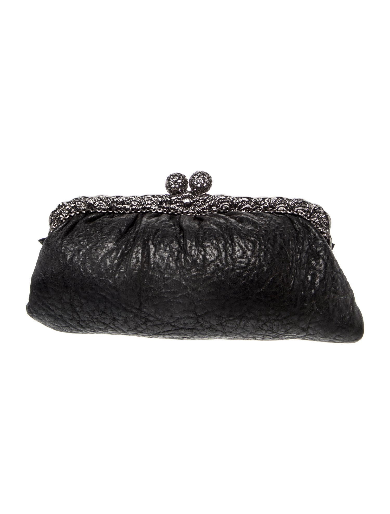 Clara Kasavina Leather Evening Bag