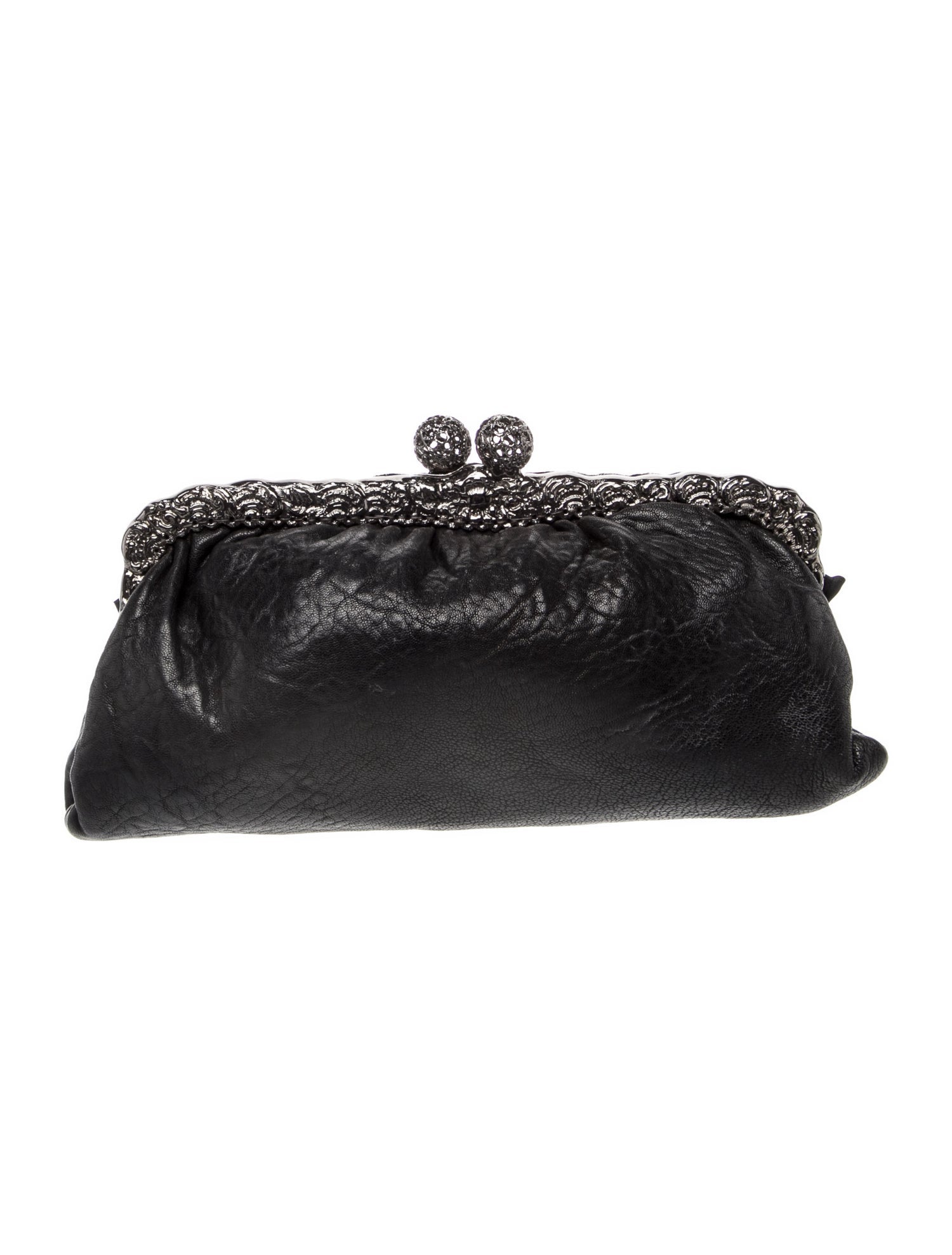 Clara Kasavina Leather Evening Bag
