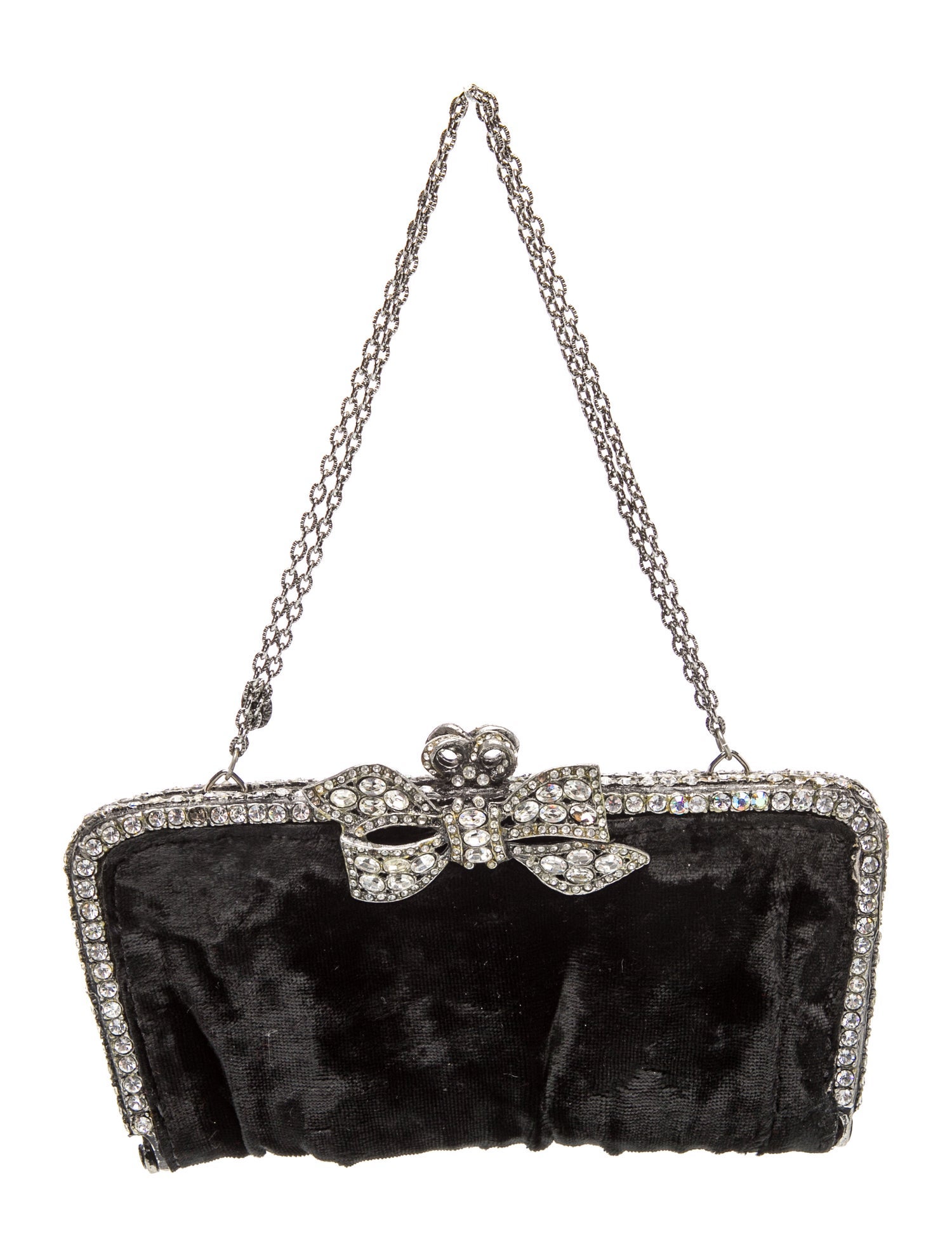 Clara Kasavina Suede Minaudière