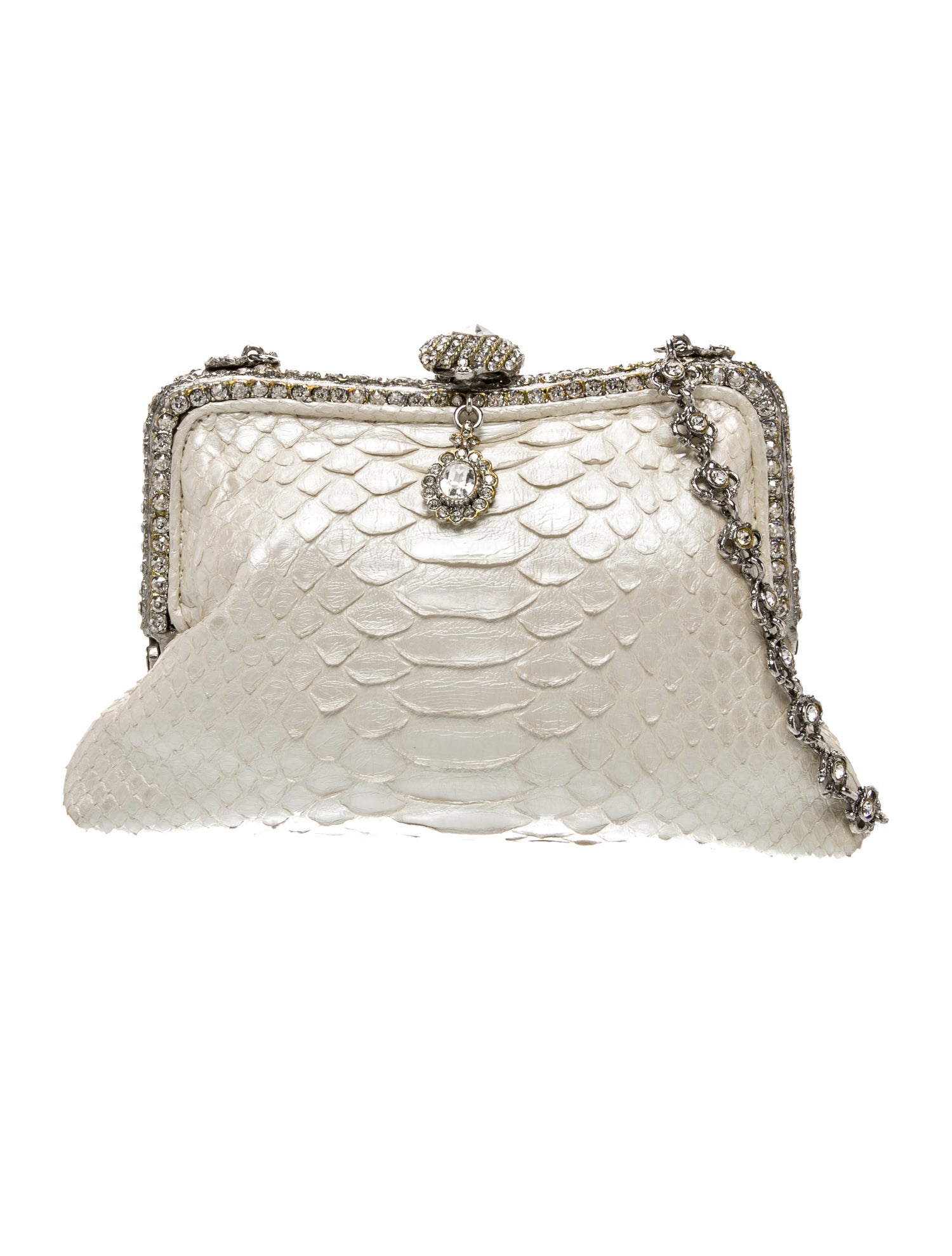 Clara Kasavina Python Clutch