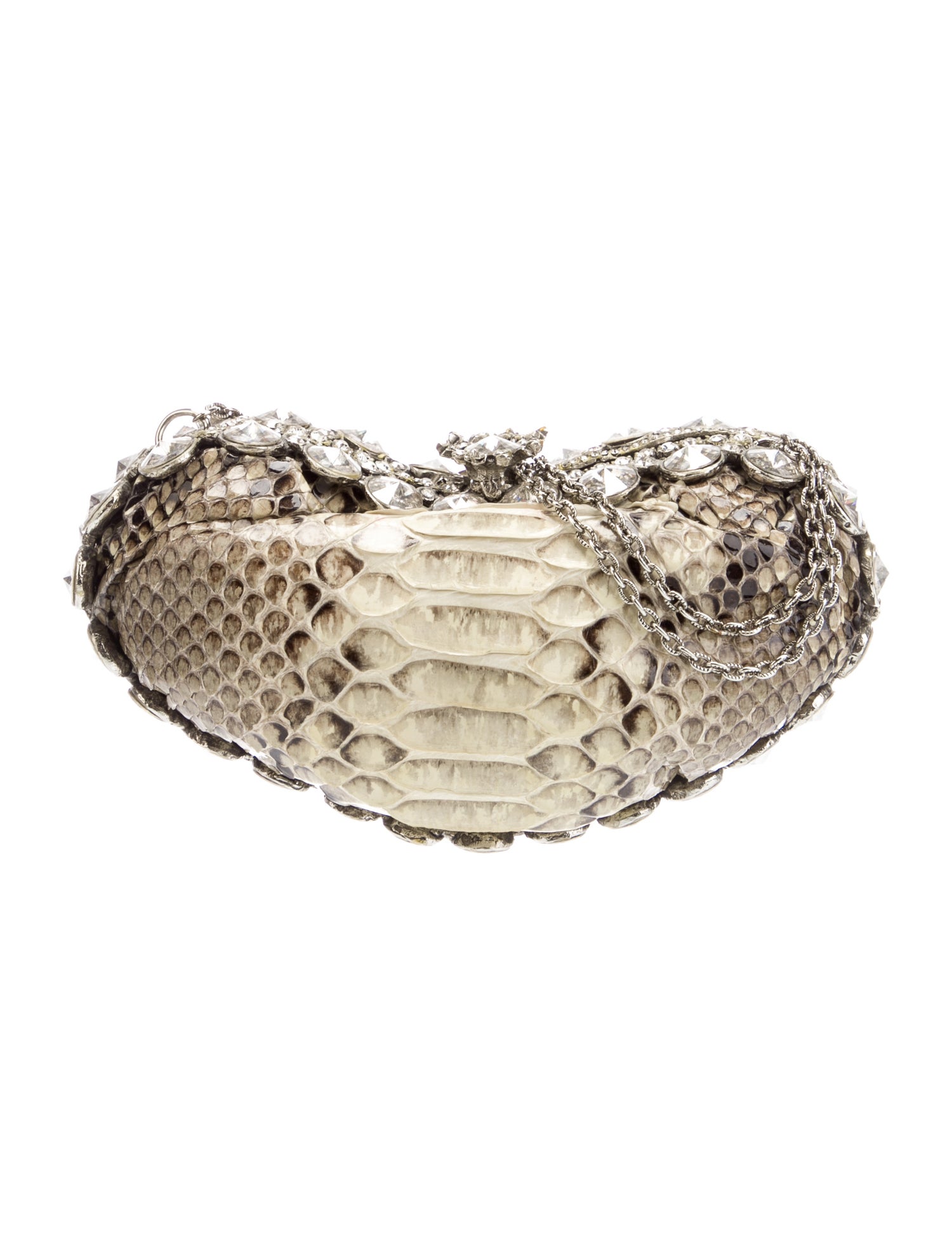 Clara Kasavina Snakeskin Minaudière