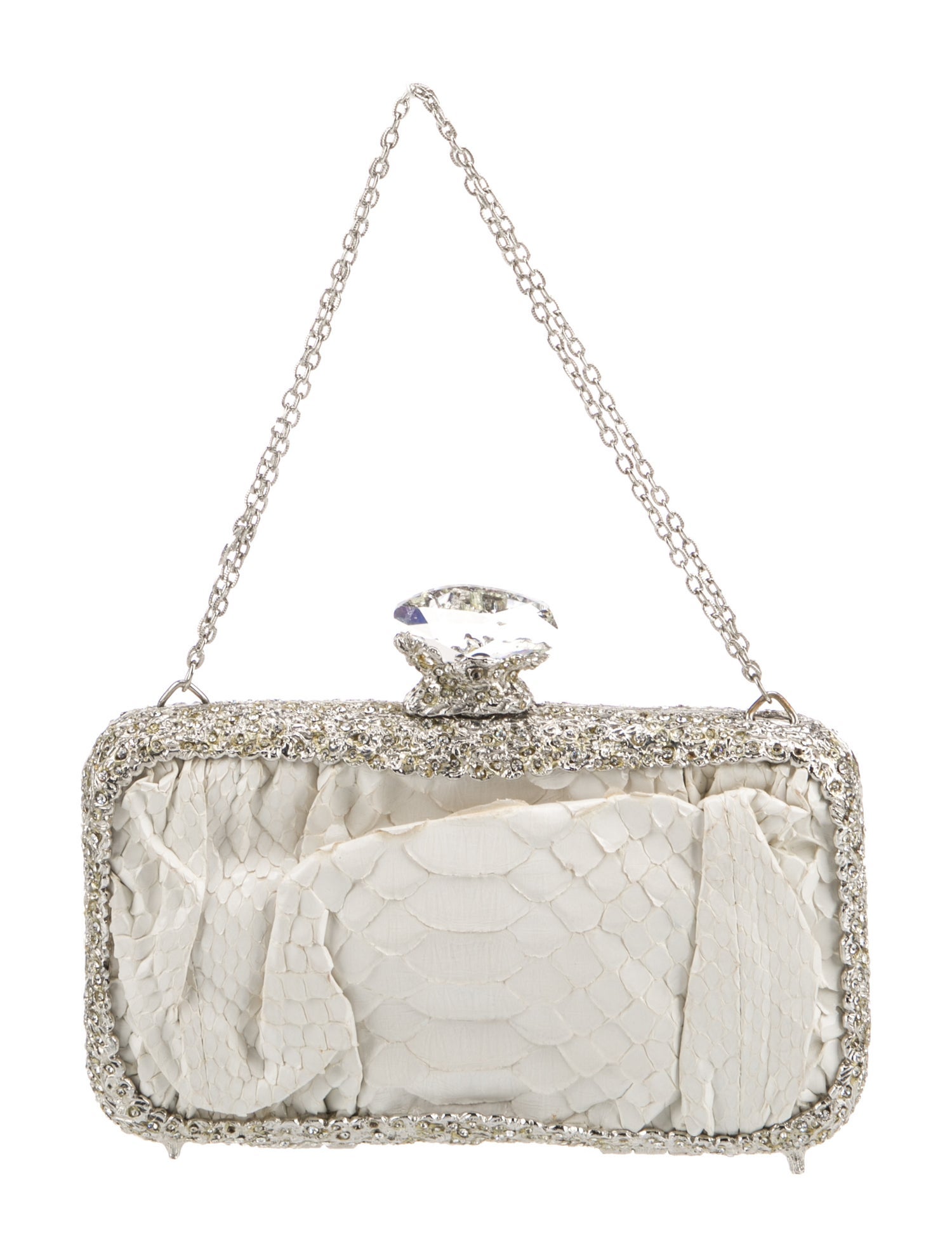 Clara Kasavina Snakeskin Evening Bag