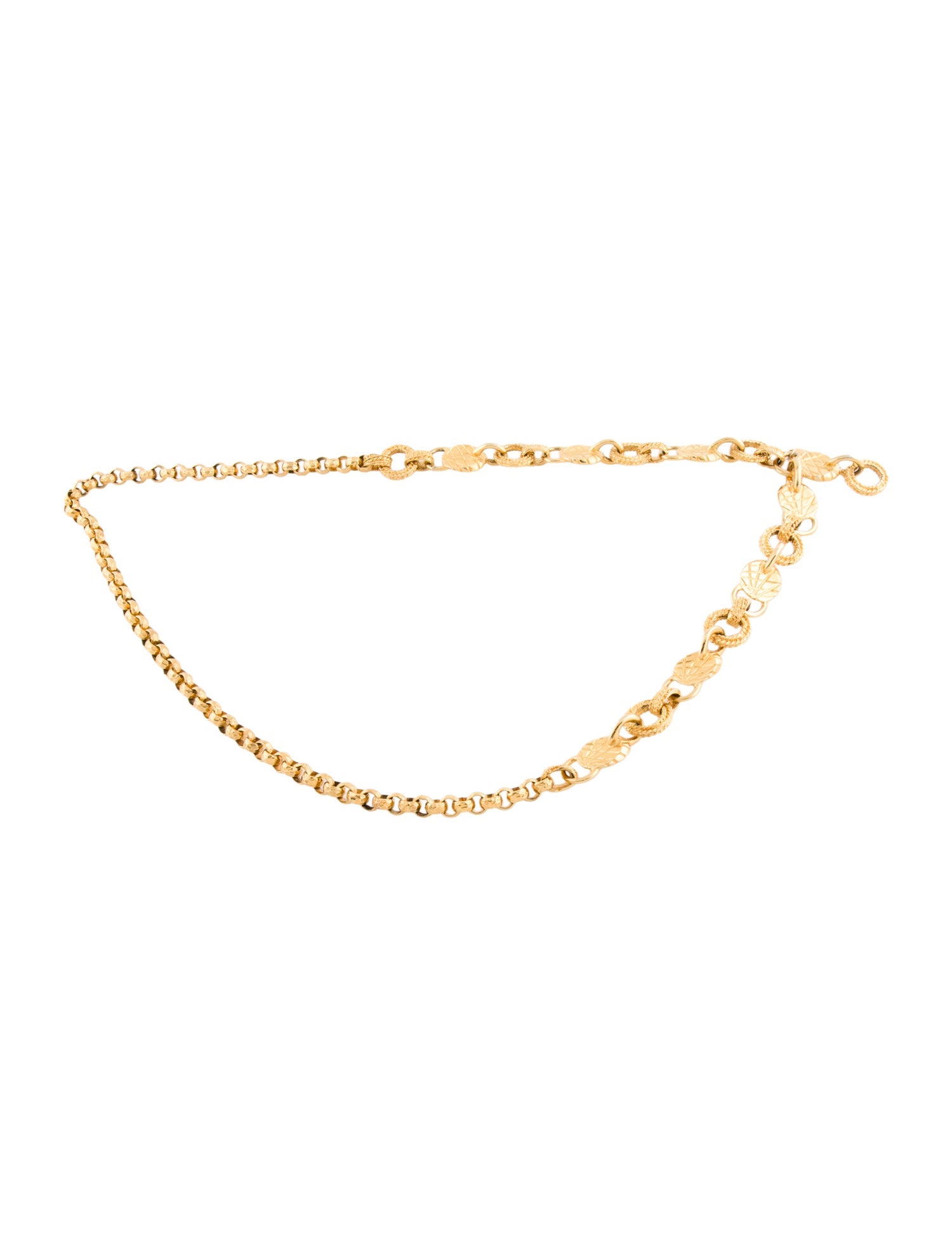 Clara Kasavina Skinny Metal Waist Belt