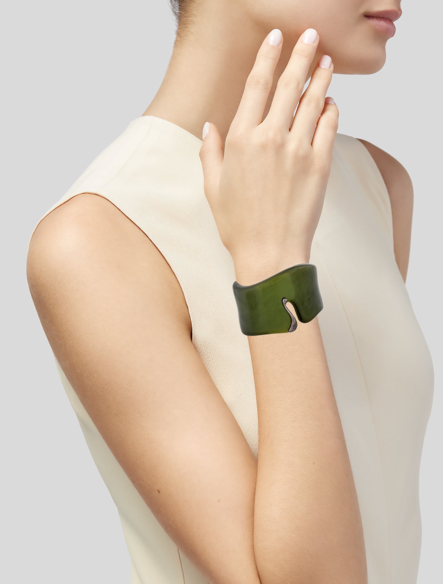 Colette Malouf Split-Leaf Cuff