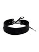 Colette Malouf Leather Choker Necklace