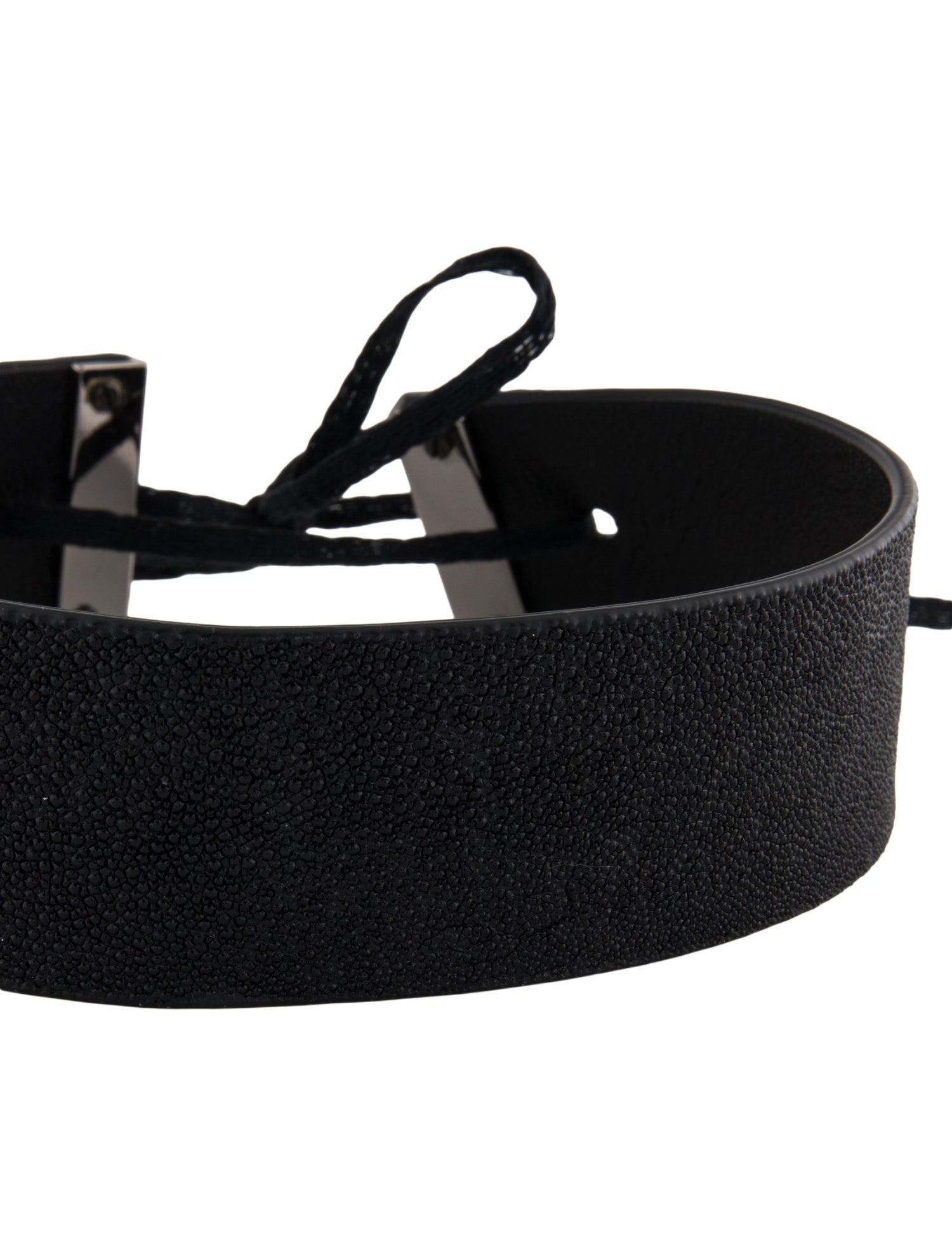Colette Malouf Leather Choker Necklace