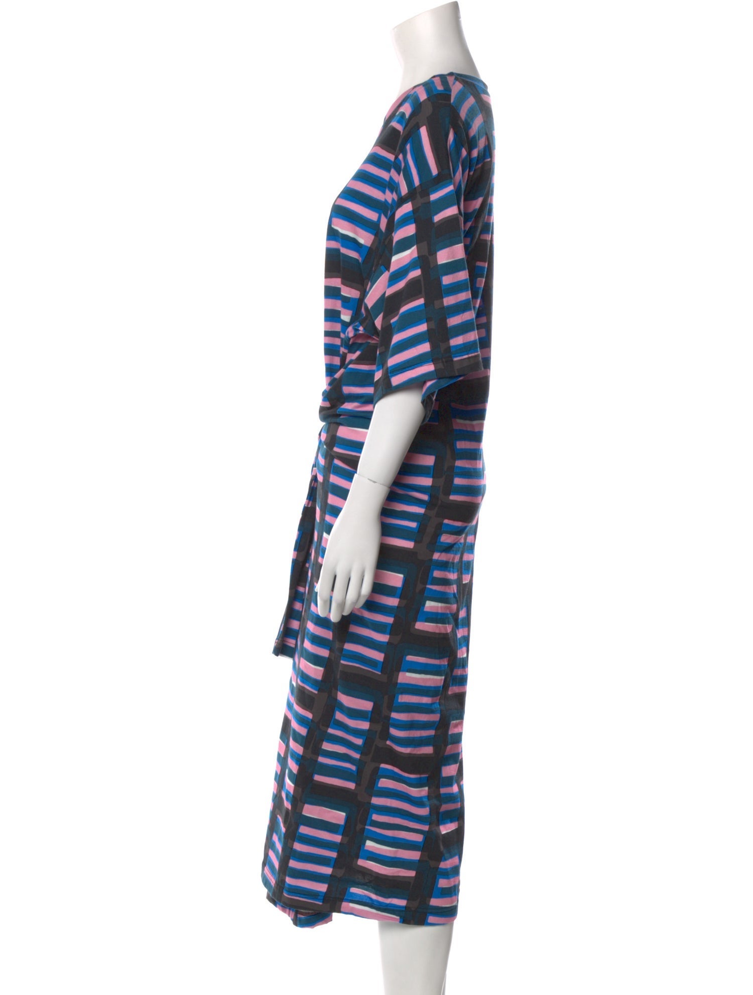 Colville Striped Long Dress w/ Tags