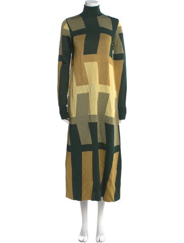 Colville Dresses Colorblock Pattern Long Dress S