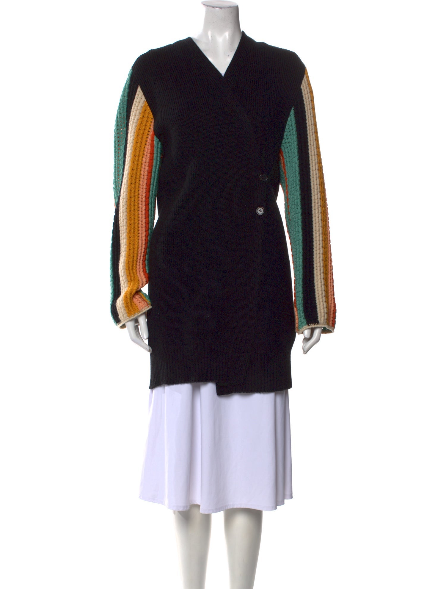 Colville Printed V-Neck Sweater