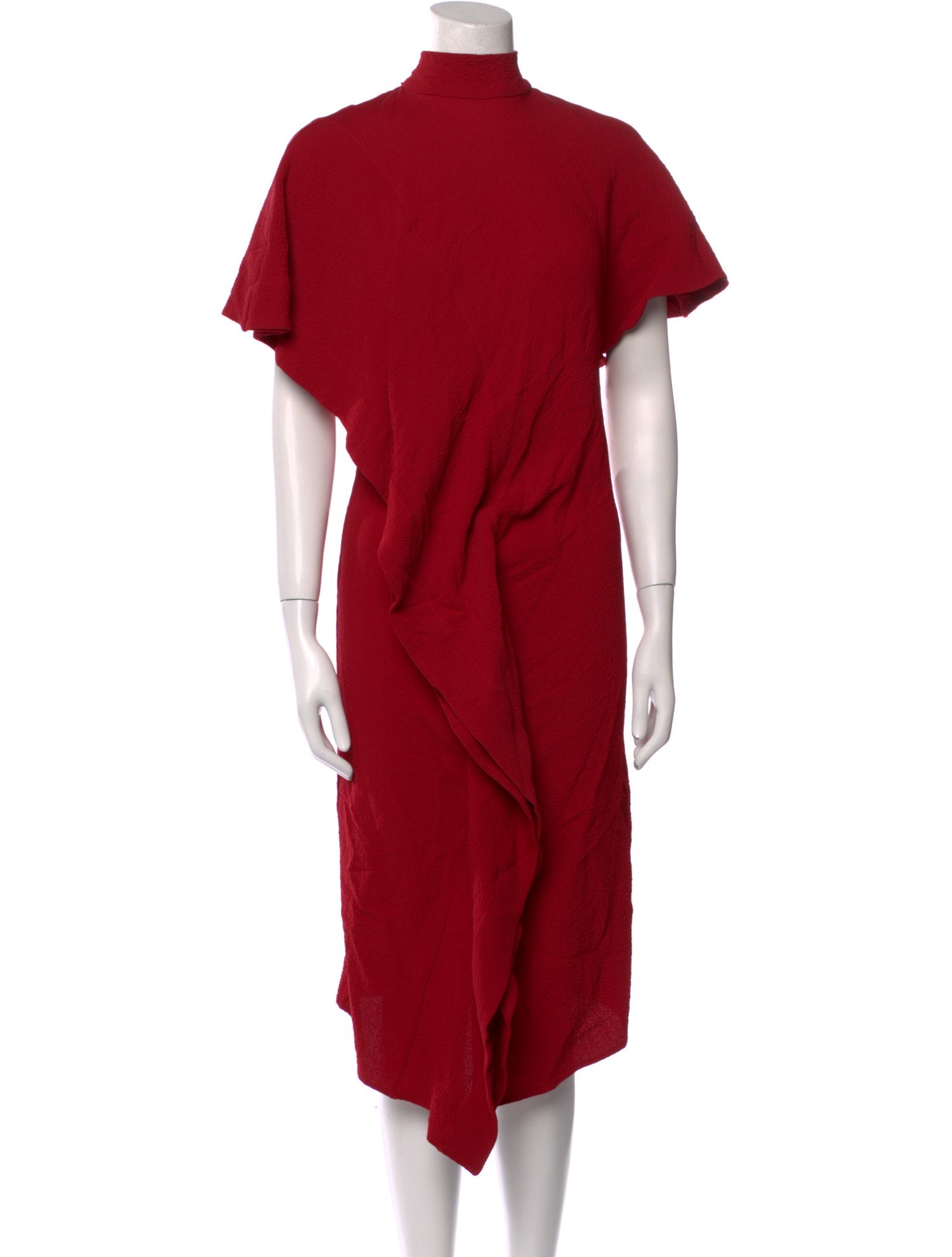 Colville Mock Neck Long Dress