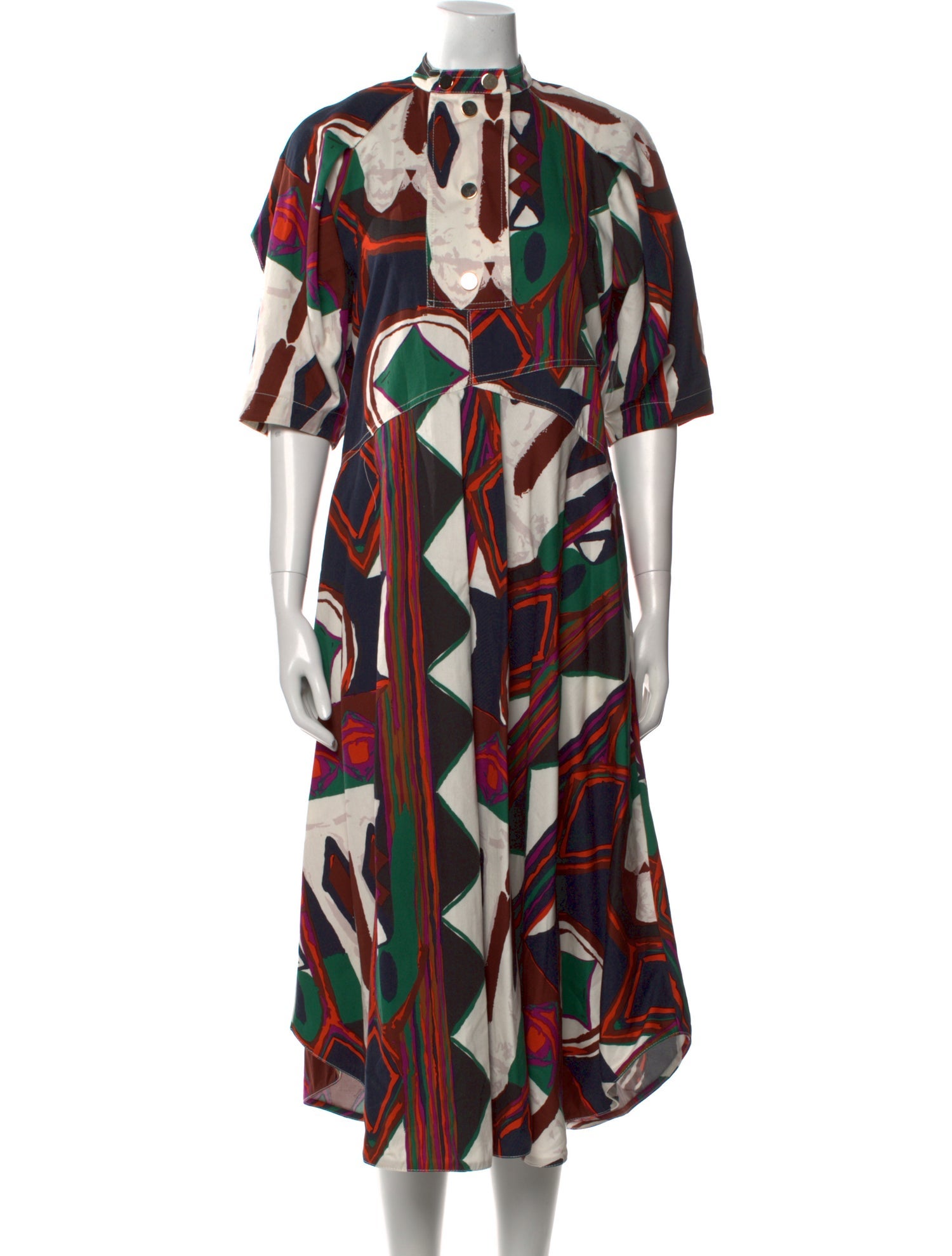 Colville Printed Long Dress