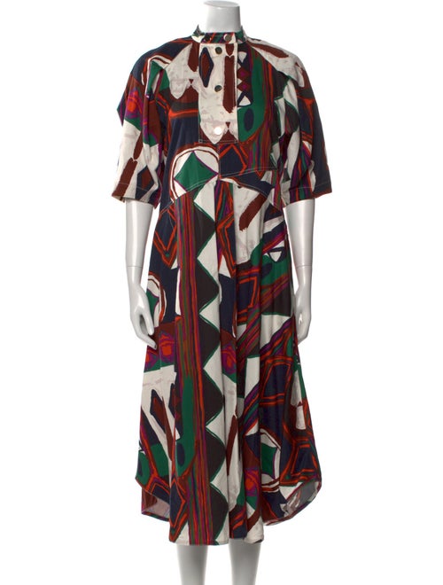 Colville Printed Long Dress