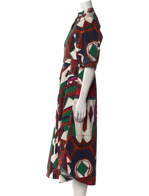Colville Printed Long Dress