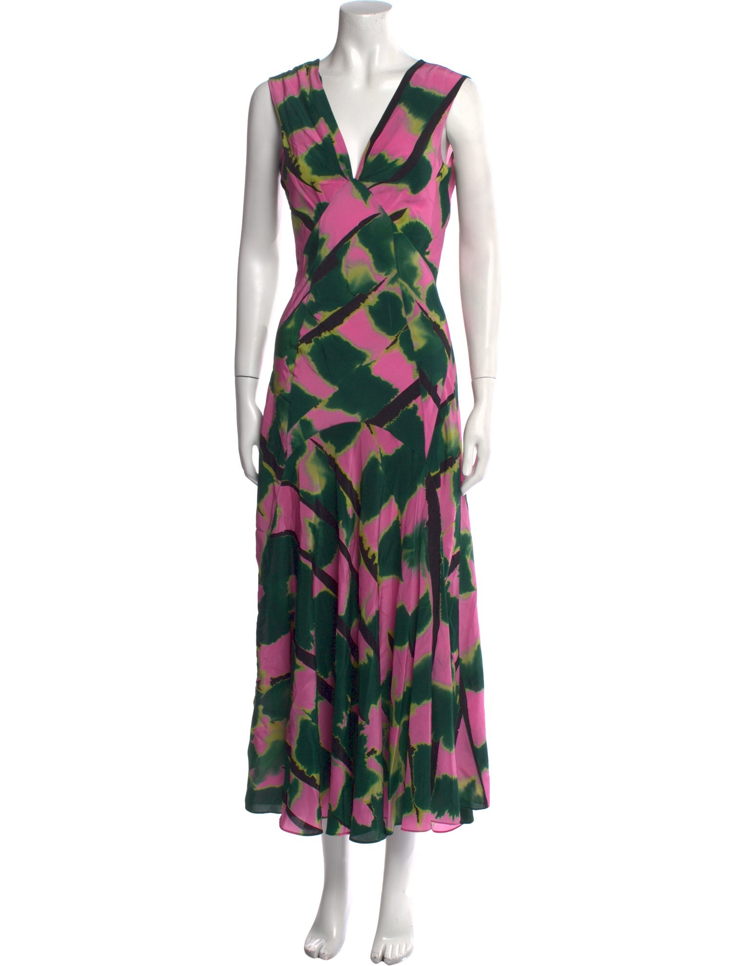 Colville Silk Long Dress