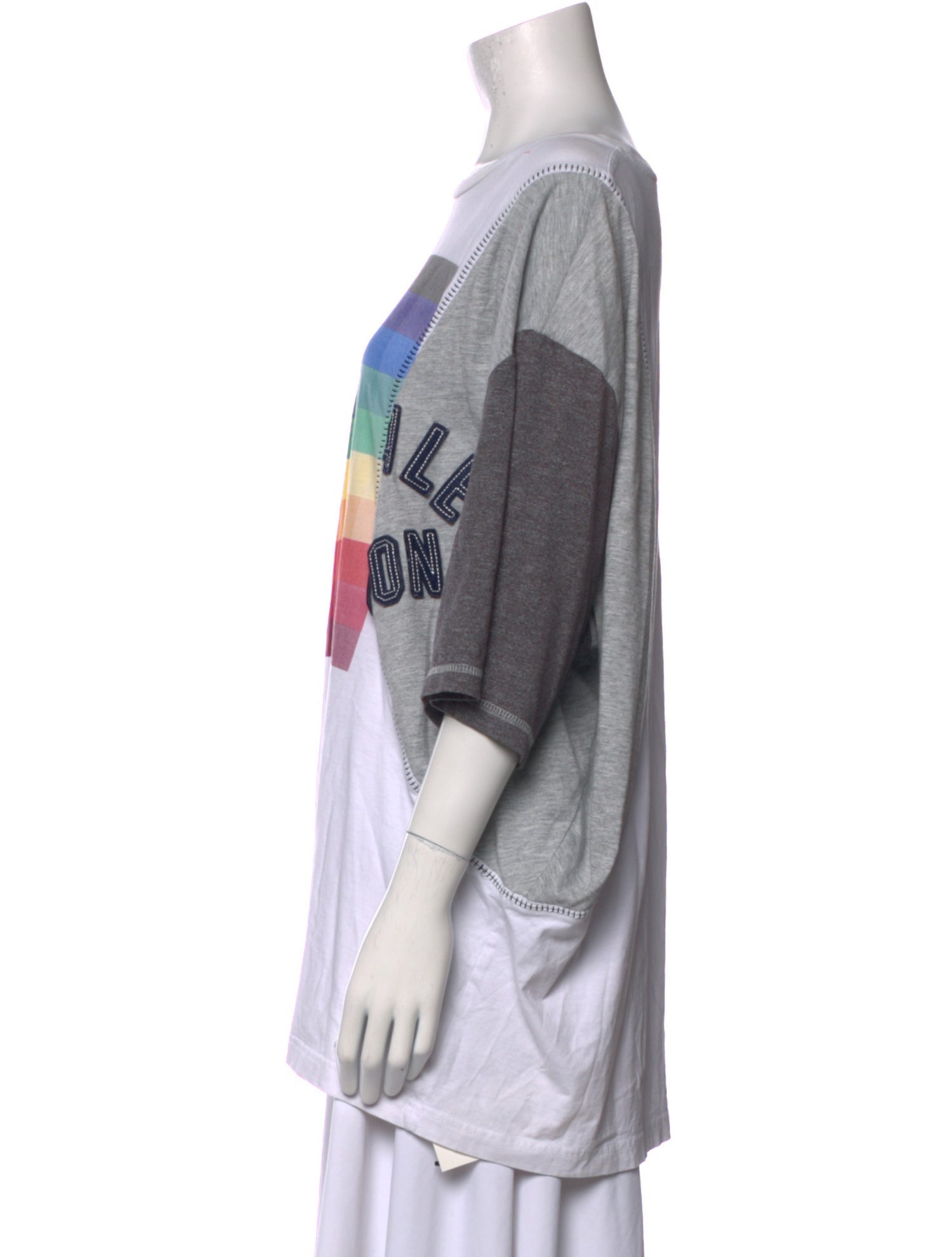 Colville Striped Bateau Neckline T-Shirt