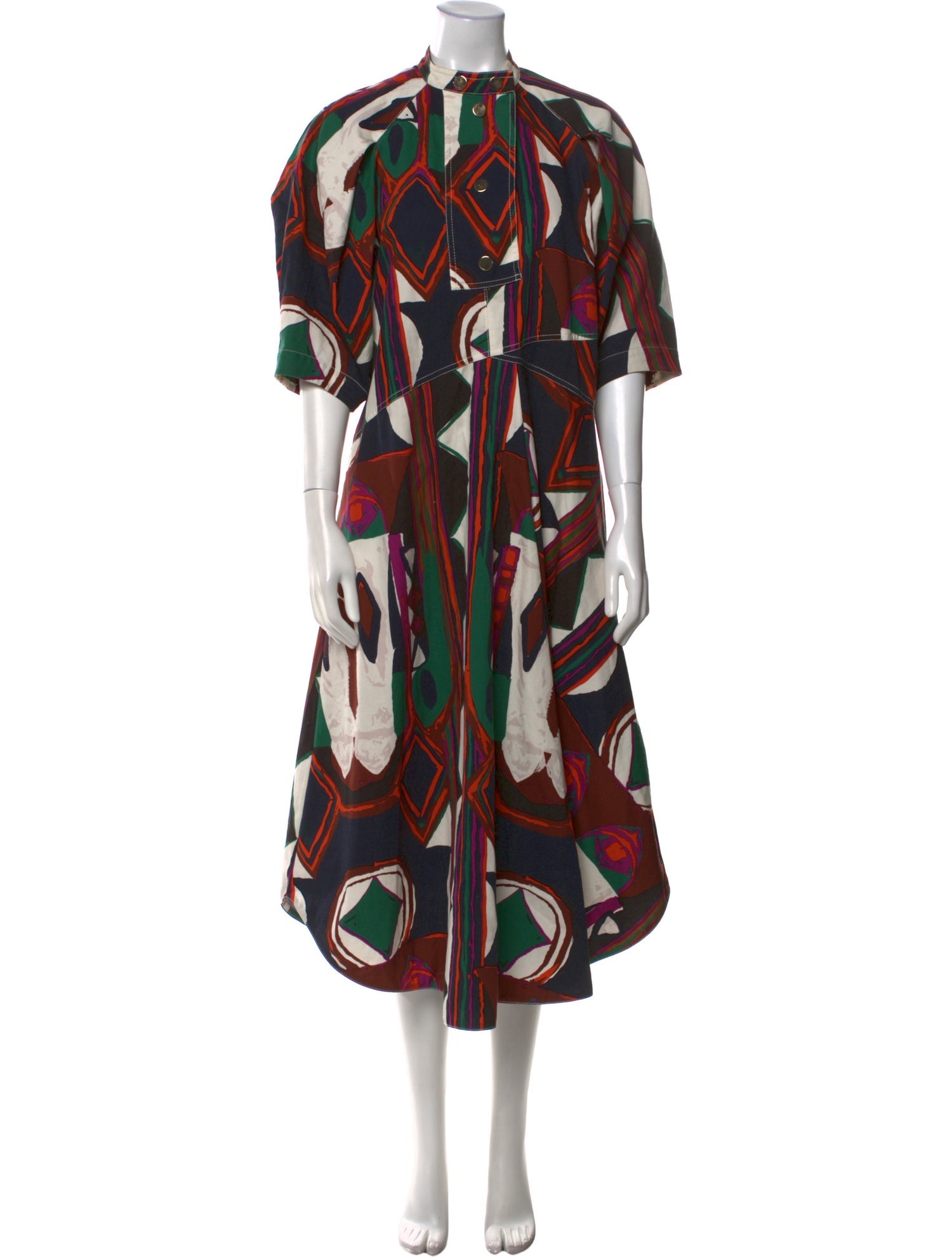 Colville Printed Midi Length Dress