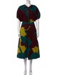 Colville Floral Print Midi Length Dress