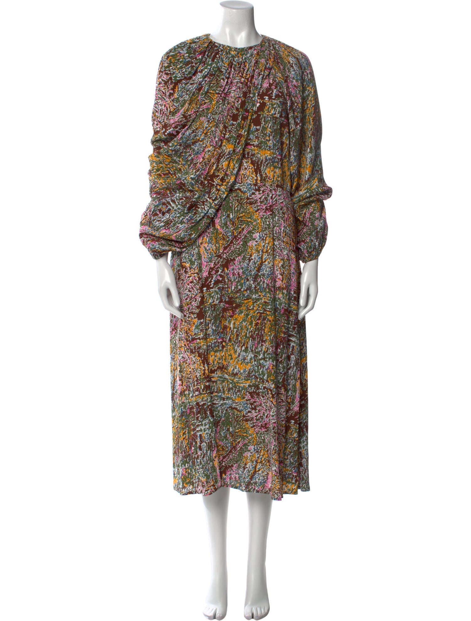 Colville Printed Long Dress