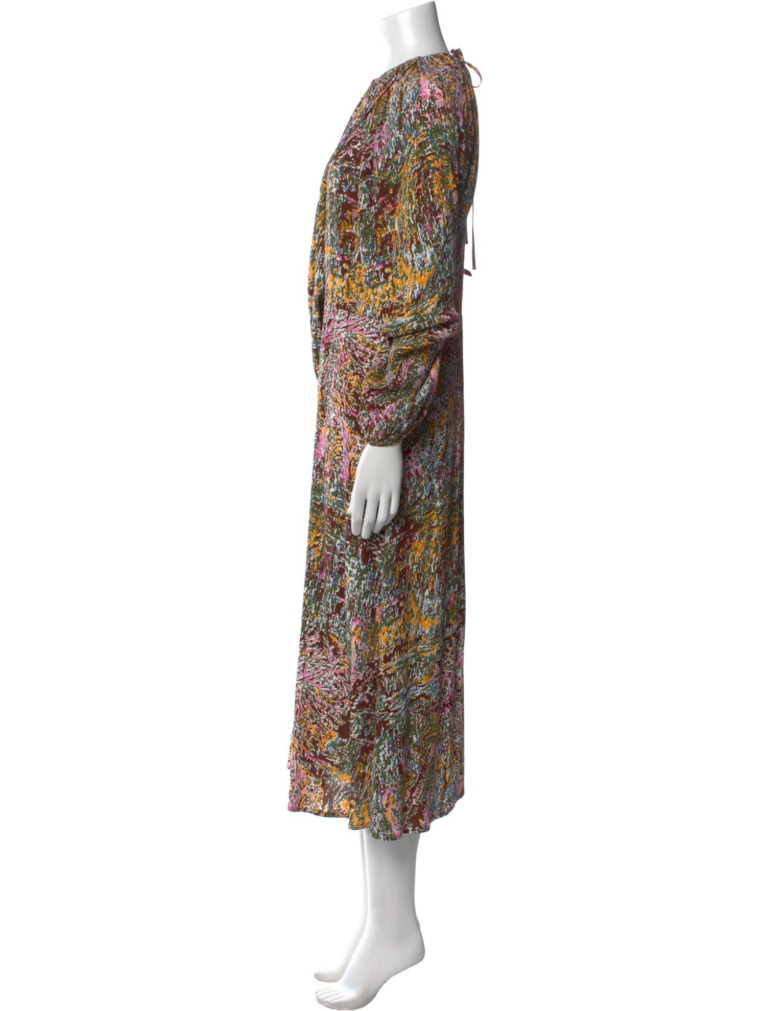 Colville Printed Long Dress