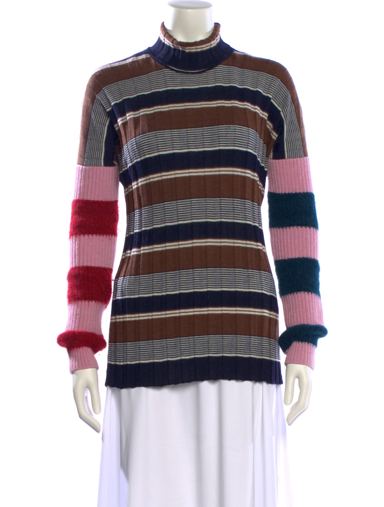 Colville Virgin Wool Striped Sweater