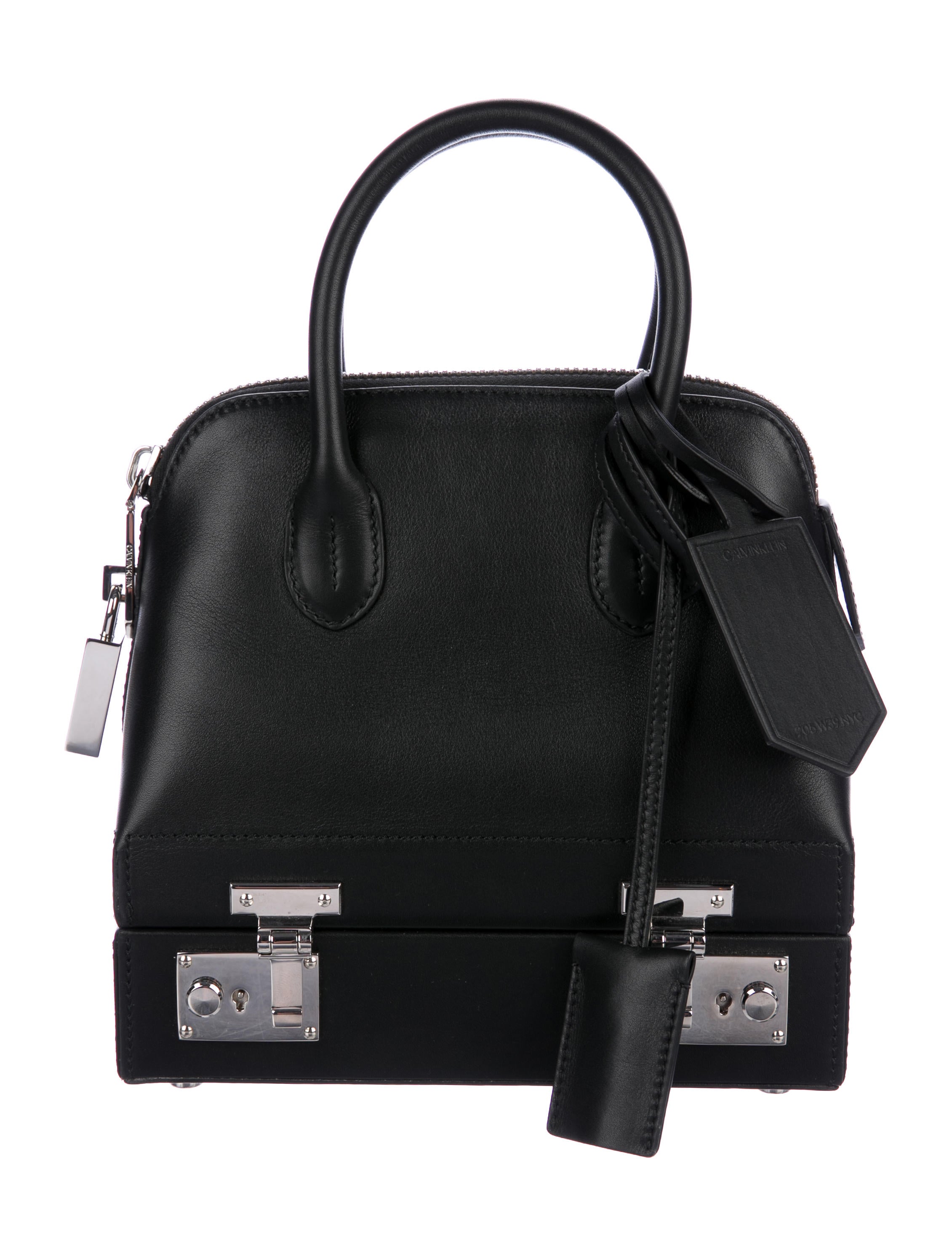 calvin klein mini satchel