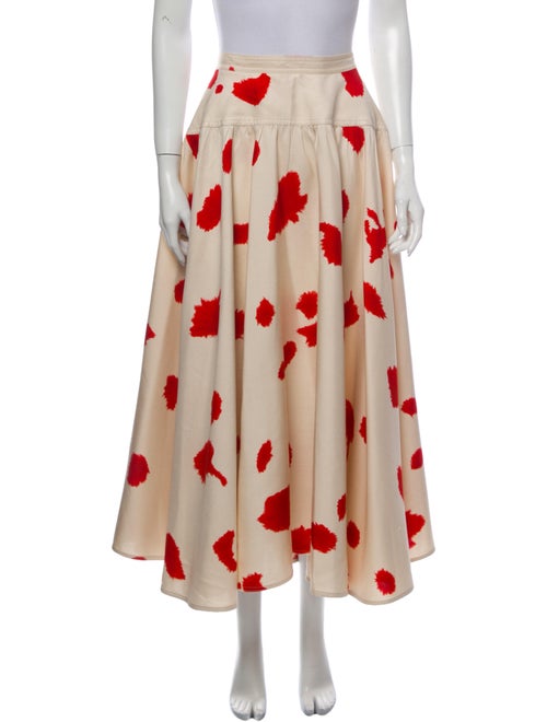 Calvin Klein 205W39Nyc Silk Long Skirt