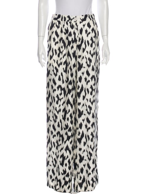 Calvin Klein 205W39Nyc Silk Wide Leg Pants Black