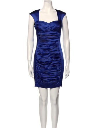 Calvin Klein 205W39NYC Square Neckline Mini Dress