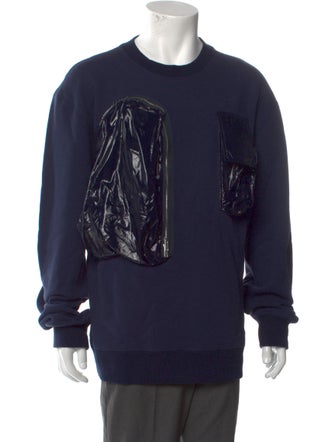 Calvin Klein 205W39NYC Graphic Print Crew Neck Sweatshirt