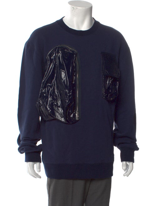 Calvin Klein 205W39NYC Graphic Print Crew Neck Sweatshirt