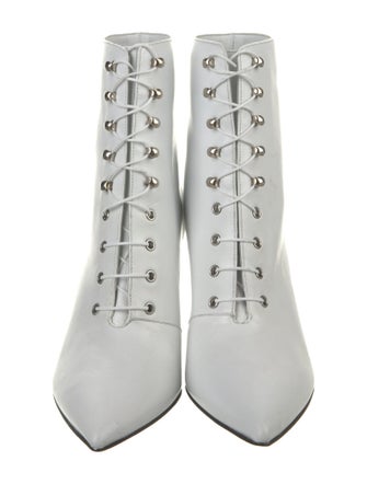 Calvin Klein 205W39NYC Leather Lace-Up Boots