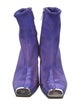 Calvin Klein 205W39NYC Satin Sock Boots