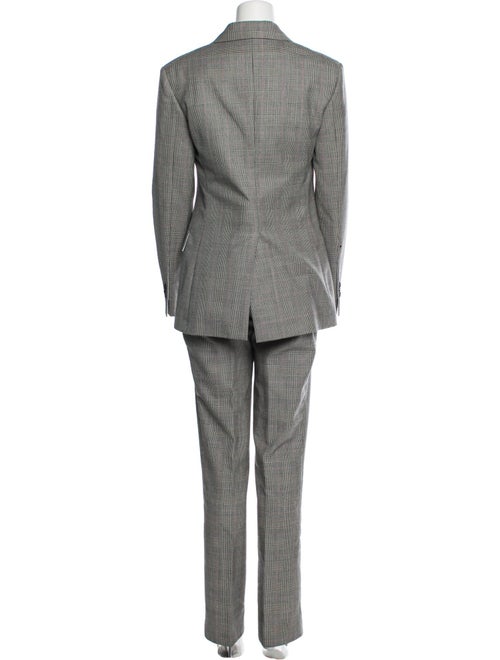Calvin Klein 205W39NYC Wool Plaid Print Two-Piece Suit