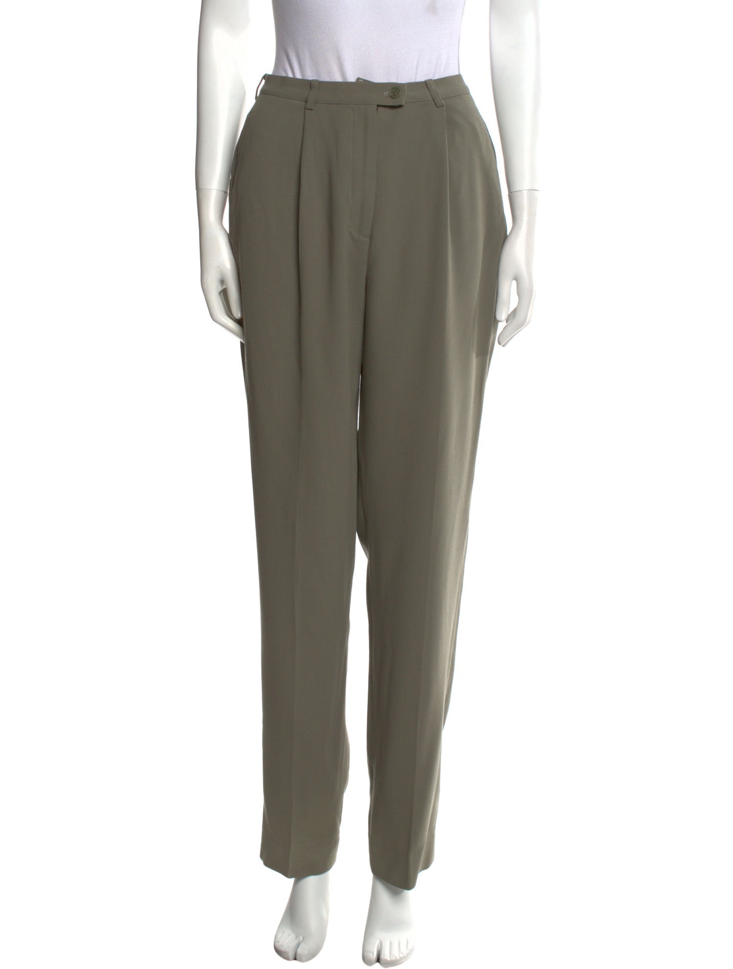 Calvin Klein 205W39NYC Wool Straight Leg Pants