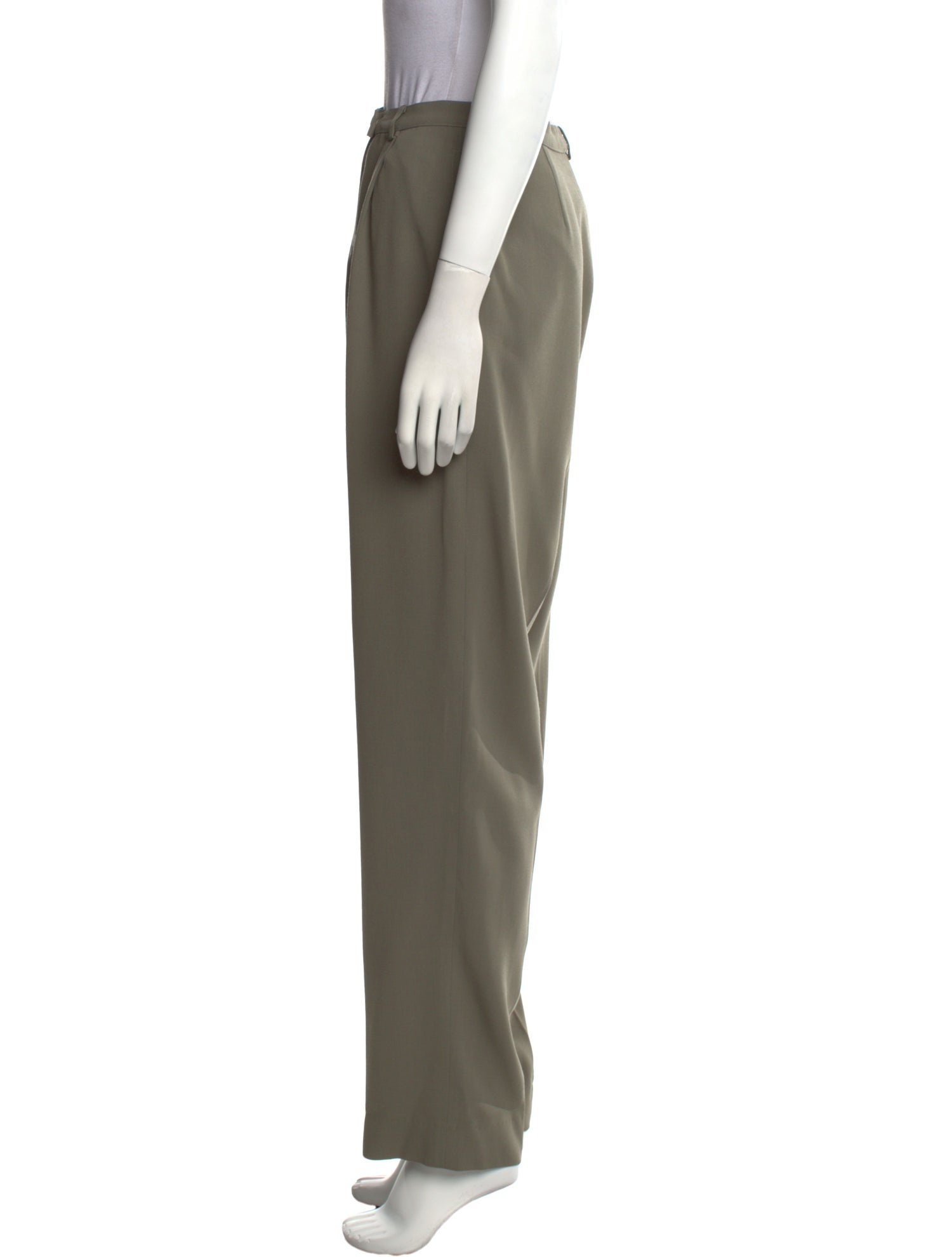 Calvin Klein 205W39NYC Wool Straight Leg Pants