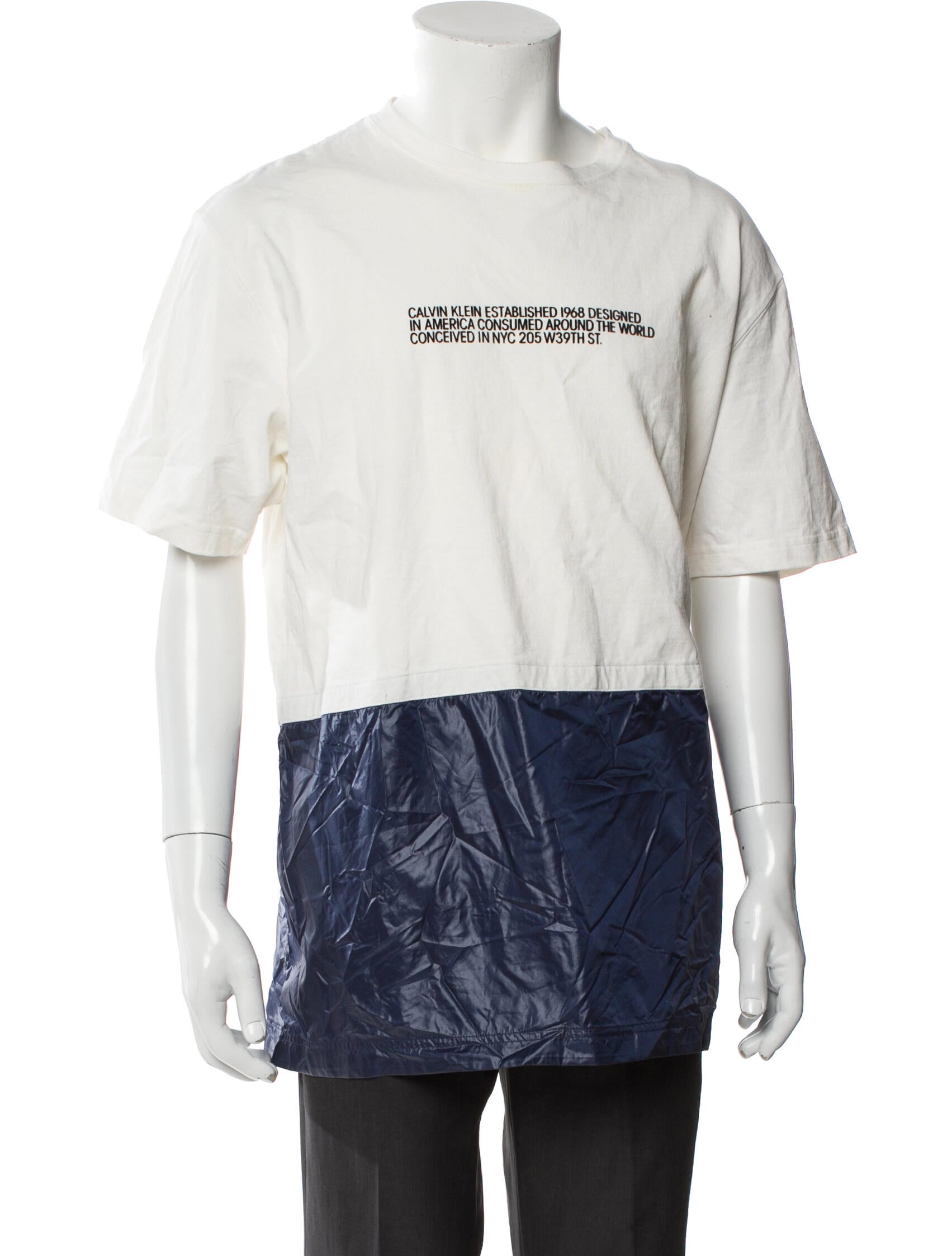 Calvin Klein 205W39NYC Graphic Print Short Sleeve Shirt