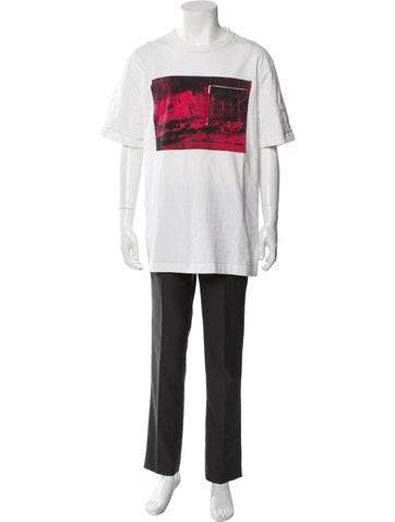 Calvin Klein 205W39Nyc Casual Shirts Graphic Print Short Sleeve Shirt XXL