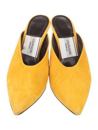 Calvin Klein 205W39NYC Suede Mules